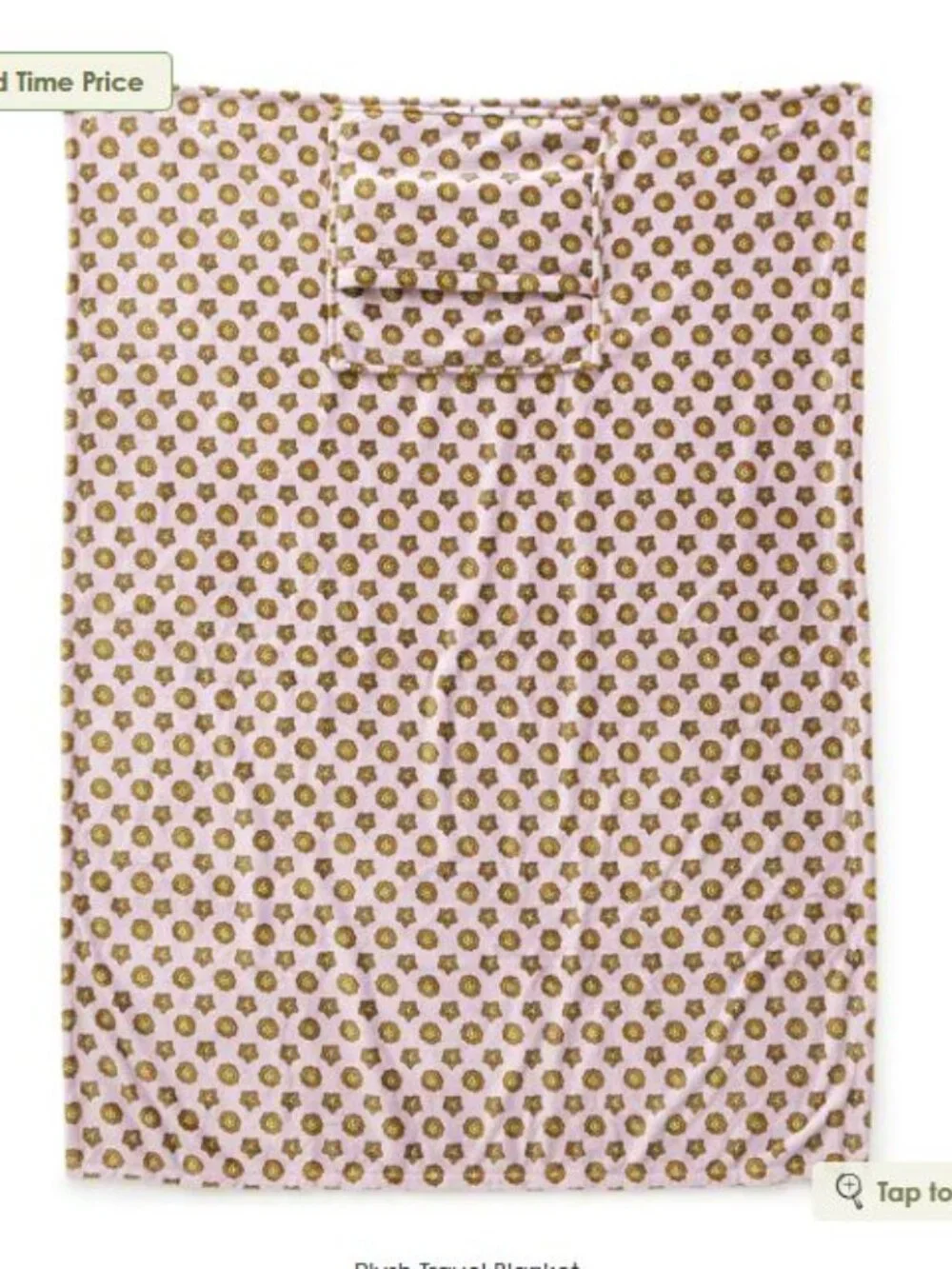 Vera Bradley fleece travel